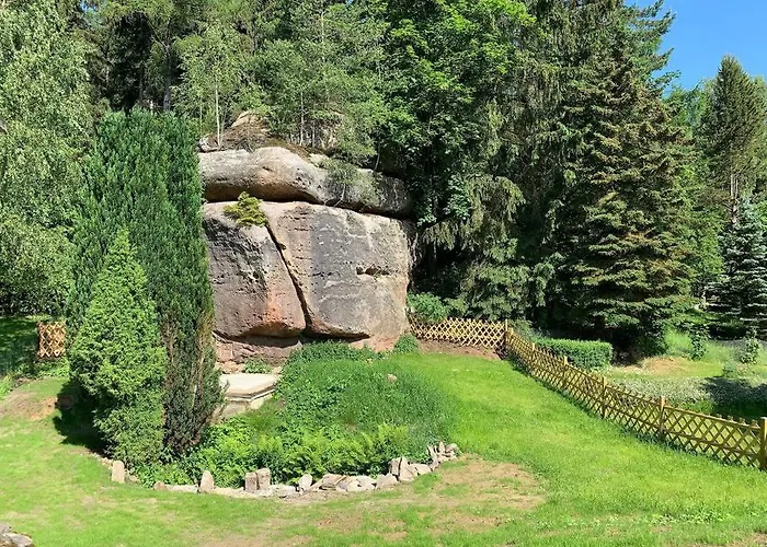 Wellness & Wirlpool-oase Am Wald - Waldferienhaus Dunja In Oybin Hain (Saxony)