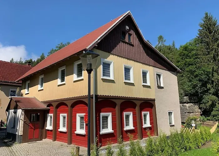 بيت للعطل Wellness & Wirlpool-oase Am Wald - Waldferienhaus Dunja In Oybin