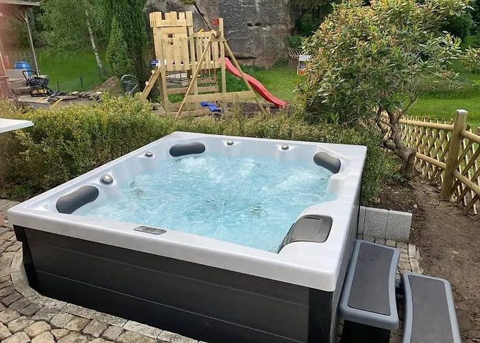 Wellness & Wirlpool-oase Am Wald - Waldferienhaus Dunja In Oybin *